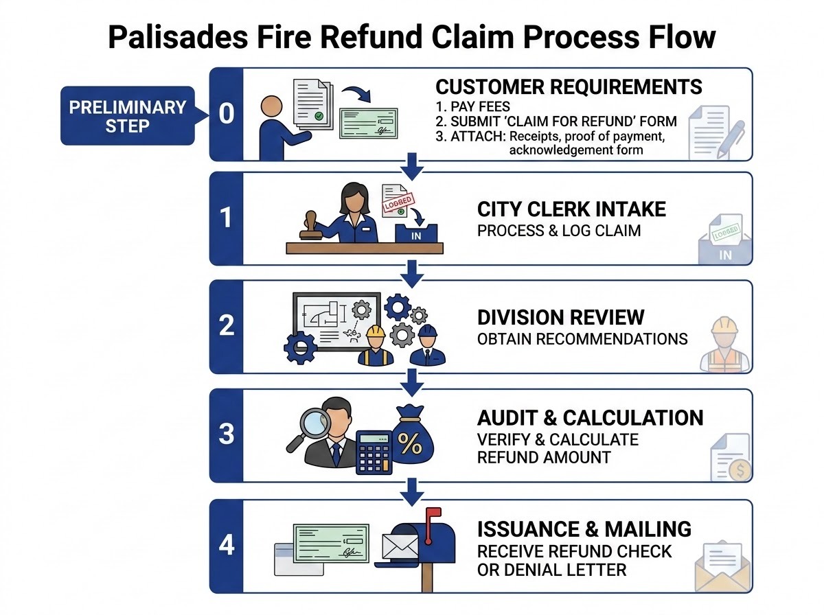 Apply for Refund Flowchart
